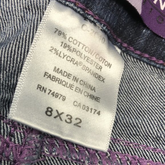 RETRO SANTANA NOVATION BOOTCUT JEANS 8/29x32 LIKE NEW 🦋 - Picture 6 of 12